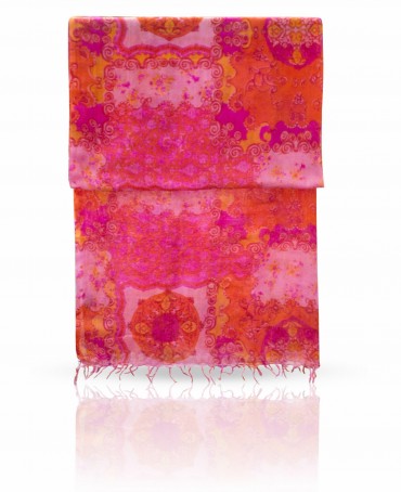 Палантин Женский W-GEOMETRIC/RED